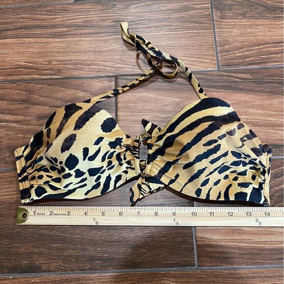 Natori Leopard print bikini top - Picture 4 of 5